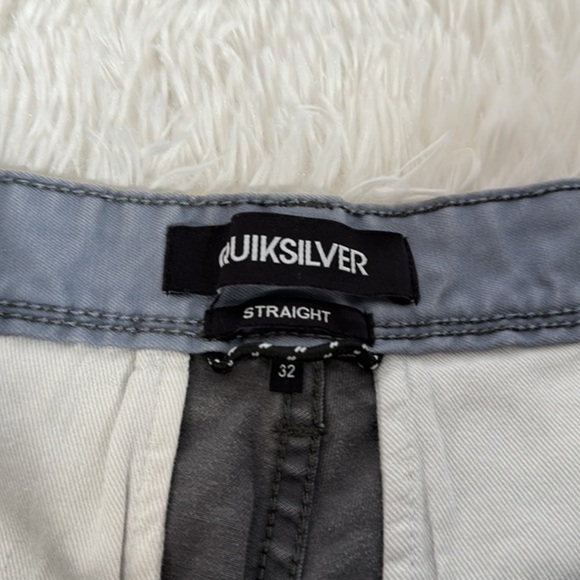 Quiksilver Grey Straight Denim Style Shorts - Picture 7 of 10